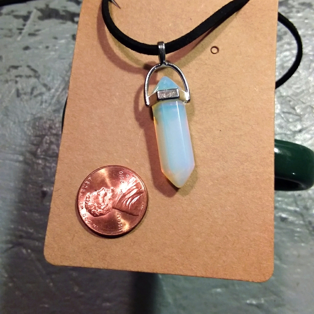 Opal Pendant Necklace